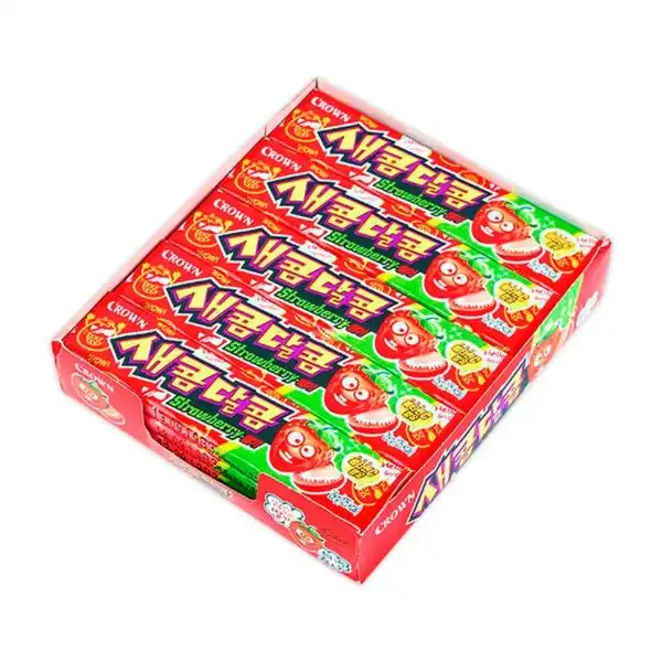Caramelo Suave sabor Fresa CROWN 435g (caja)