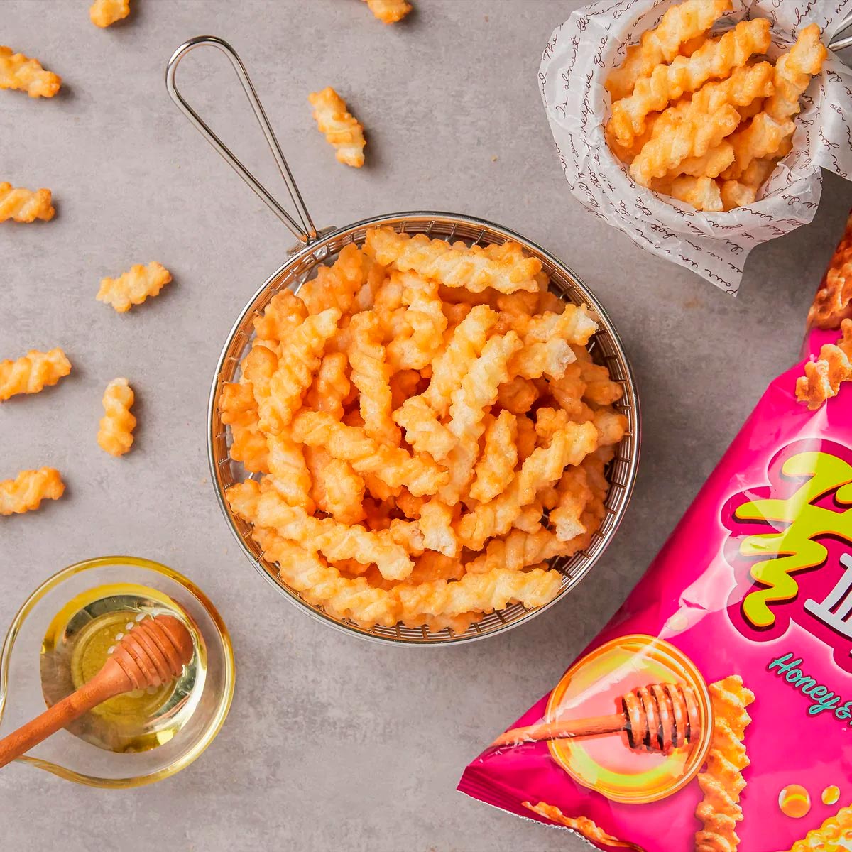 Honey Twist Snack Botana de Miel Nongshim 75g - Image 2