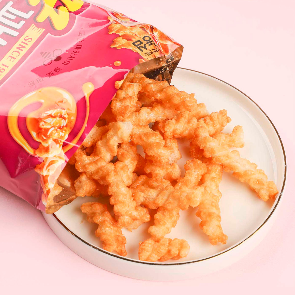 Honey Twist Snack Botana de Miel Nongshim 75g - Image 3