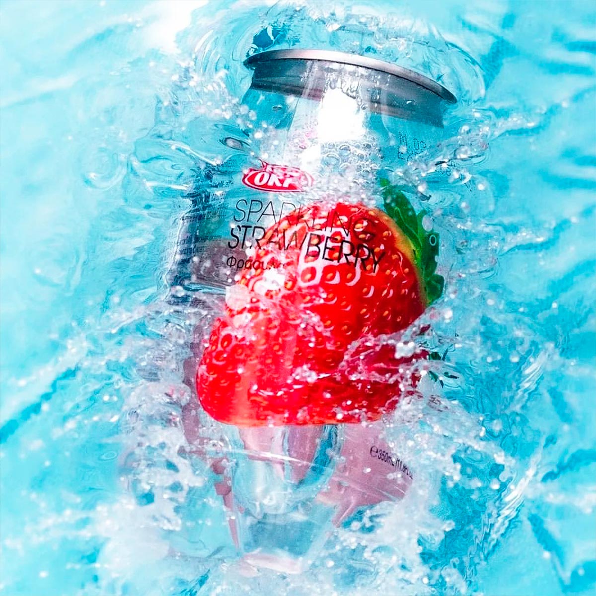 Refresco sabor Fresa OKF 350ml - Image 2